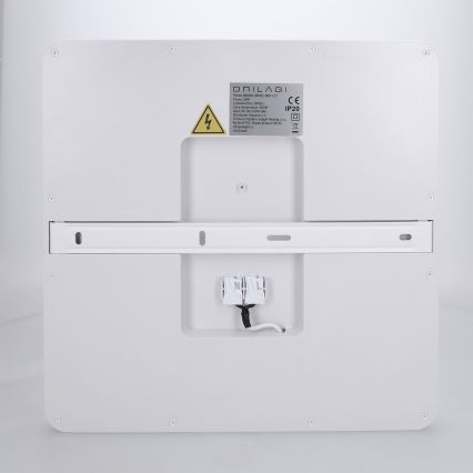 Brilagi - LED griestu gaismeklis ESTELA SQUARE LED/24W/230V 31x31 cm balta