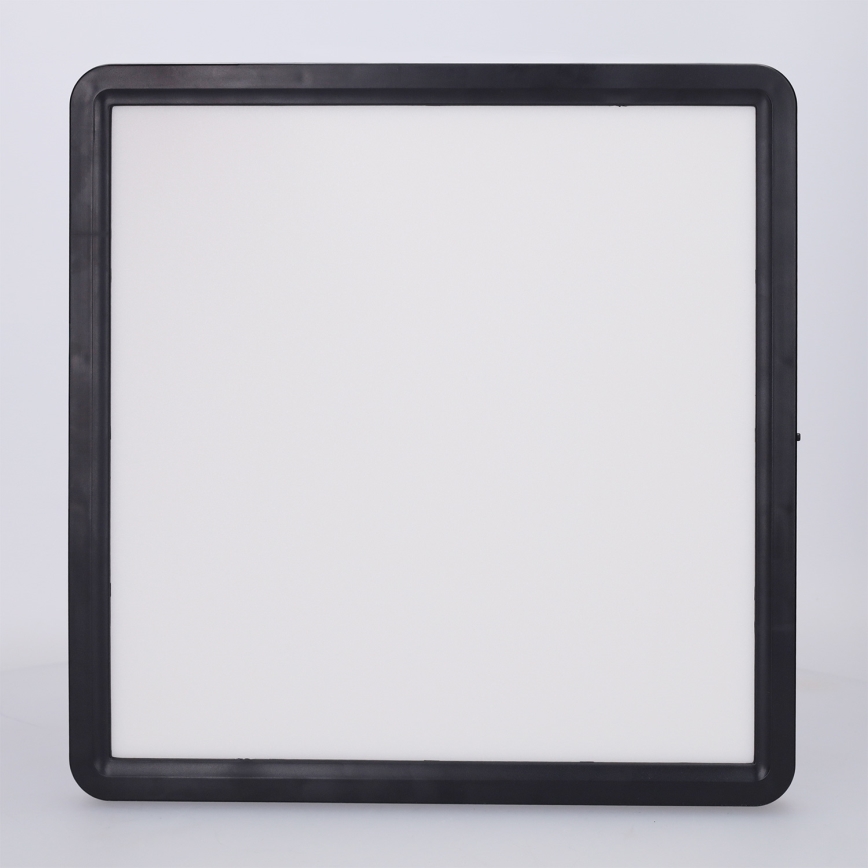 Brilagi - LED griestu gaismeklis ESTELA SQUARE LED/24W/230V 31x31 cm melns