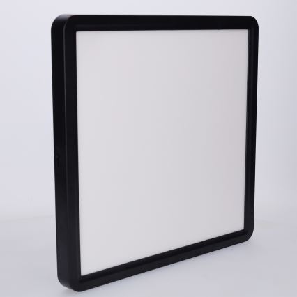 Brilagi - LED griestu gaismeklis ESTELA SQUARE LED/24W/230V 31x31 cm melns