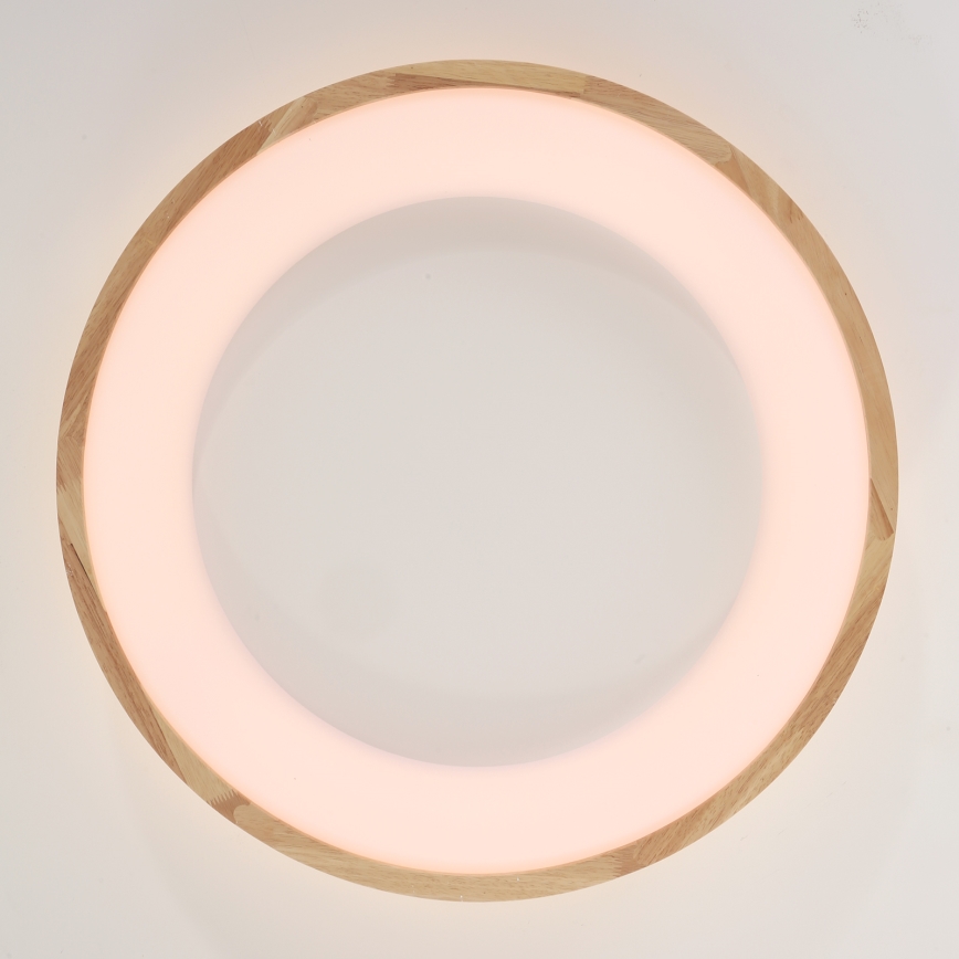 Brilagi - FALCON WOOD koka LED griestu gaismeklis LED/40W/230V 3000/4000/6000K Ø 60 cm