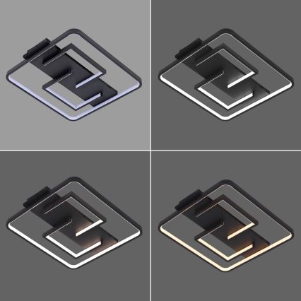 Brilagi - LED dimmējams griestu gaismeklis FLARE LED/34W/230V 48x48 cm 3000-6000K + tālvadība