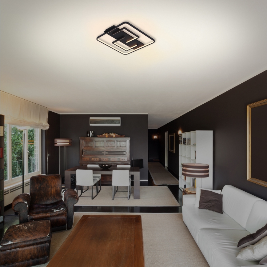 Brilagi - LED dimmējams griestu gaismeklis FLARE LED/34W/230V 48x48 cm 3000-6000K + tālvadība