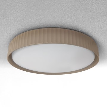 Brilagi - LED griestu gaismeklis LUCIA LED/24W/230V diametrs 31 cm brūns