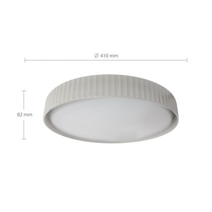 Brilagi - LED griestu gaismeklis LUCIA LED/24W/230V Ø 31 cm, balts