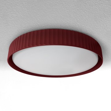Brilagi - LED griestu gaismeklis LUCIA LED/24W/230V Ø 31 cm sarkans