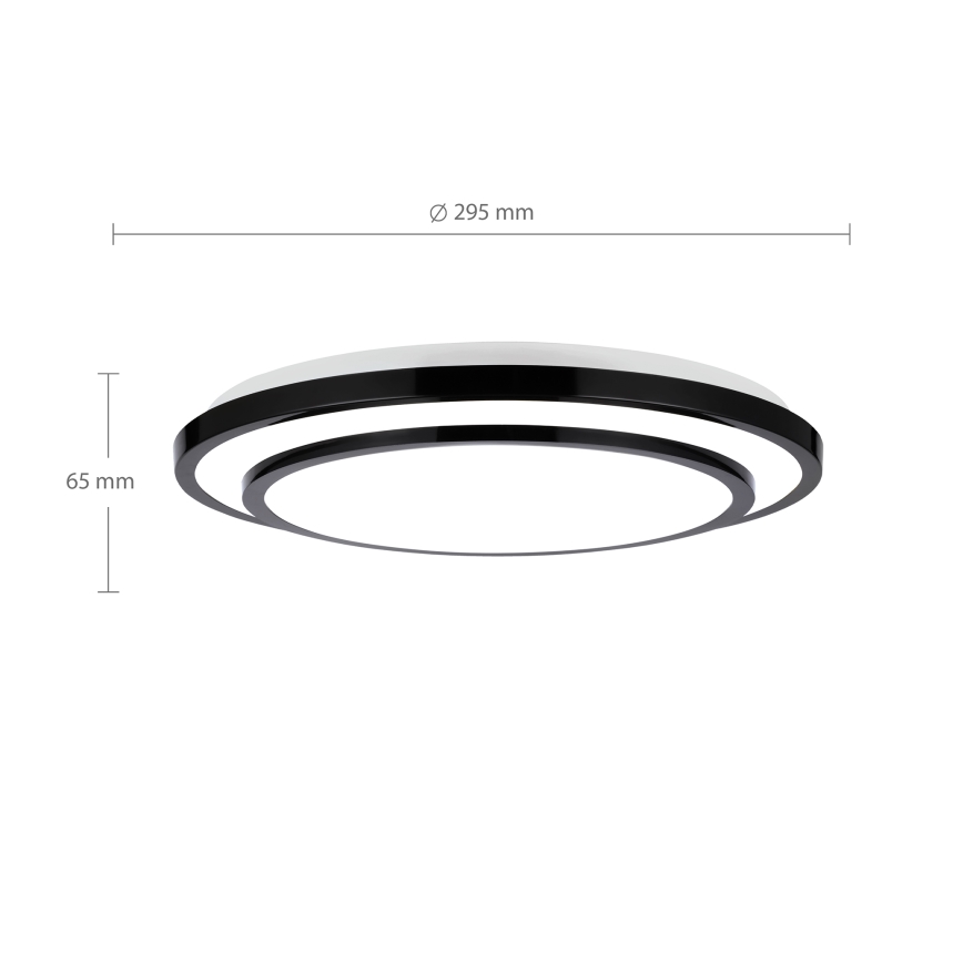 Brilagi - LED griestu gaismeklis LUCIANO LED/24W/230V Ø 29,5 cm