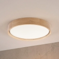 Brilagi - LED griestu gaismeklis MANAROLA PLAIN LED/24W/230V 3000K Ø 41 cm ozols