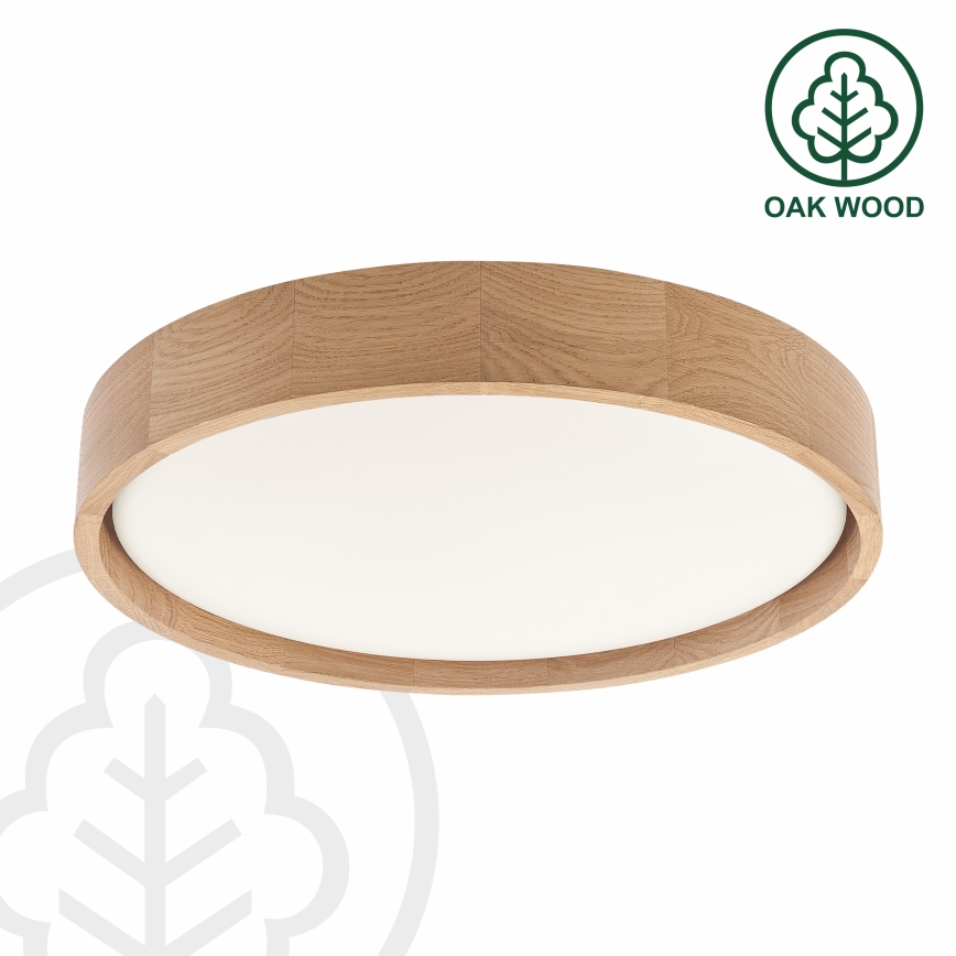 Brilagi - LED griestu gaismeklis MANAROLA PLAIN LED/24W/230V 3000K Ø 41 cm ozols