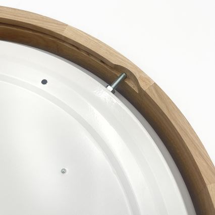 Brilagi - LED griestu gaismeklis MANAROLA PLAIN LED/24W/230V 4000K Ø 41 cm ozols