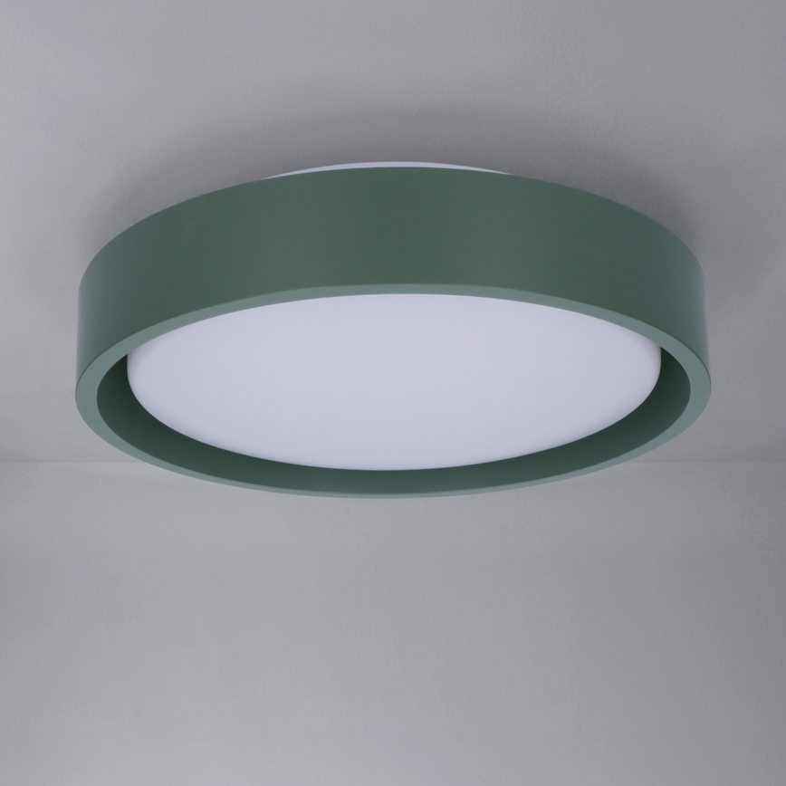 Brilagi - LED griestu gaismeklis MATTEO LED/24W/230V Ø 31 cm, zaļš