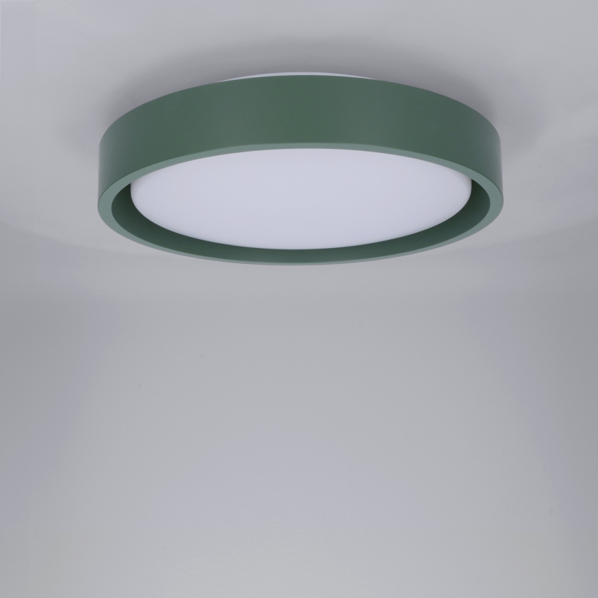 Brilagi - LED griestu gaismeklis MATTEO LED/24W/230V Ø 31 cm, zaļš