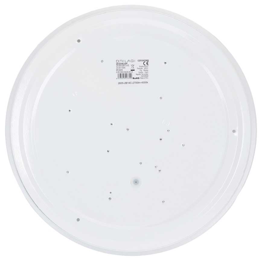 Brilagi - LED griestu gaismeklis MILKY WAY LED/24W/230V 4000K Ø 38 cm