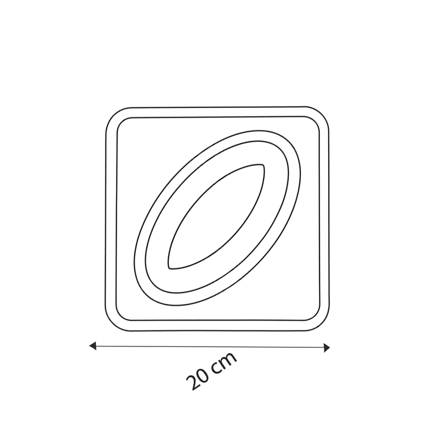 Brilagi - LED griestu gaismeklis MODERN MINI LED/32W/230V 3000/4000/6000K