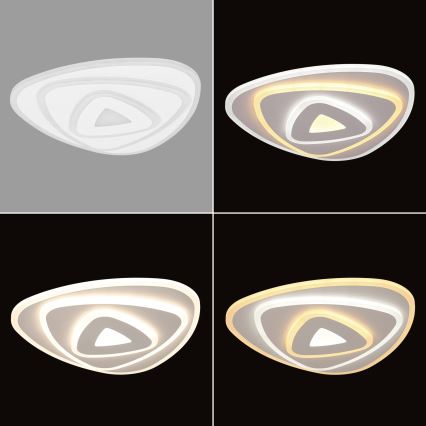 Brilagi - LED dimmējams griestu gaismeklis MODERN MINI LED/45W/230V 3000-6000K 30x30 cm + tālvadības pults