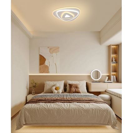 Brilagi - LED dimmējams griestu gaismeklis MODERN MINI LED/45W/230V 3000-6000K 30x30 cm + tālvadības pults