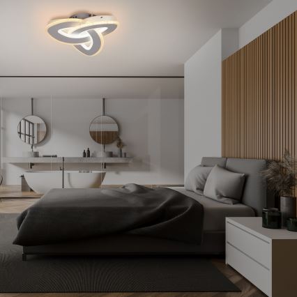 Brilagi - LED griestu gaismeklis ar regulējamu spilgtumu MODERN MINI LED/49W/230V 3000-6000K 30x30 cm + ar tālvadības pulti