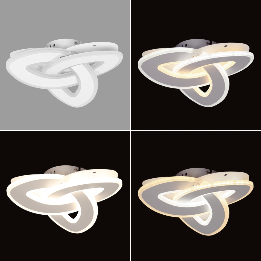 Brilagi - LED griestu gaismeklis ar regulējamu spilgtumu MODERN MINI LED/49W/230V 3000-6000K 30x30 cm + ar tālvadības pulti