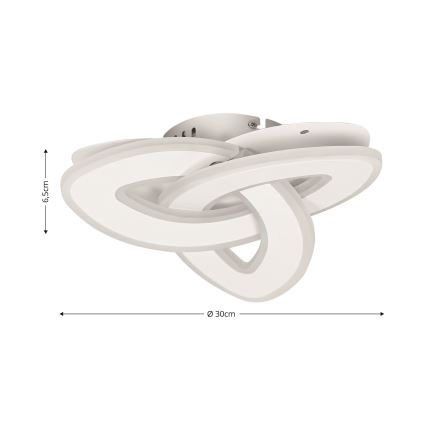 Brilagi - LED griestu gaismeklis ar regulējamu spilgtumu MODERN MINI LED/49W/230V 3000-6000K 30x30 cm + ar tālvadības pulti
