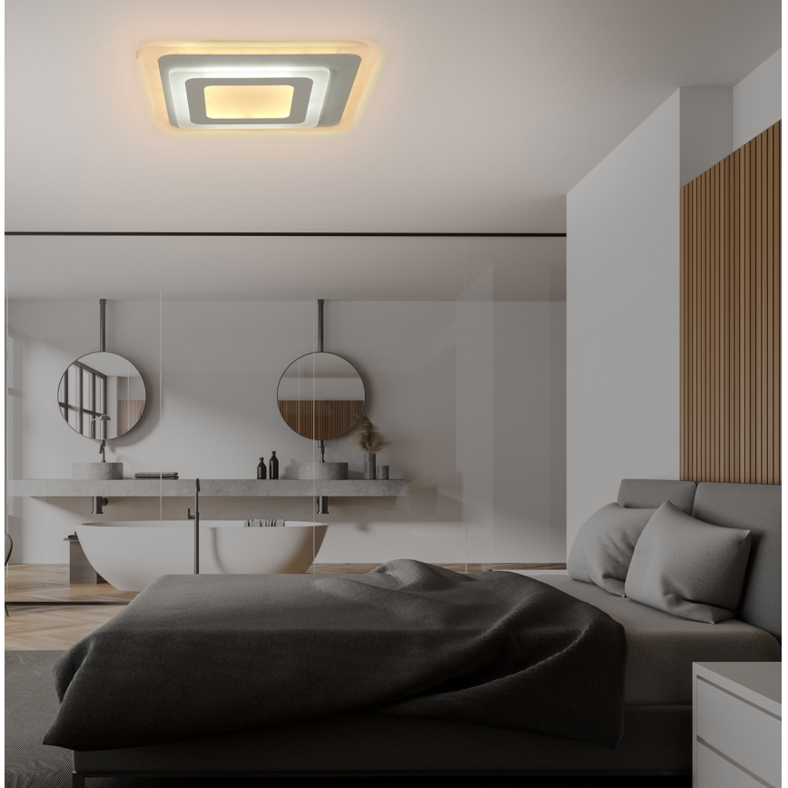 Brilagi - LED griestu gaismeklis ar regulējamu spilgtumu MODERN MINI LED/65W/230V 3000-6000K 37x37 cm + tālvadības pults