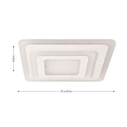 Brilagi - LED griestu gaismeklis ar regulējamu spilgtumu MODERN MINI LED/65W/230V 3000-6000K 37x37 cm + tālvadības pults