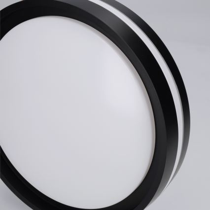 Brilagi - LED griestu gaismeklis NAOMI LED/24W/230V Ø 28,5 cm melns