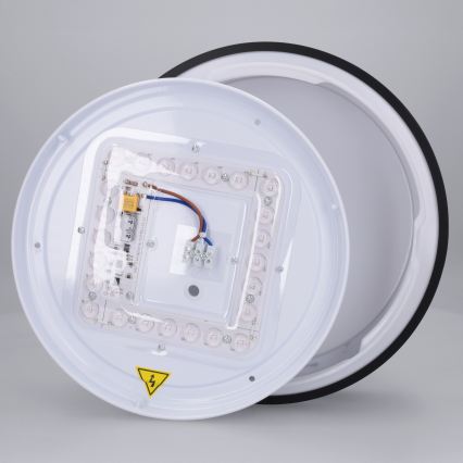 Brilagi - LED griestu gaismeklis NAOMI LED/24W/230V Ø 28,5 cm melns