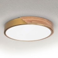 BRILAGI - LED griestu gaismeklis PILANA LED/24W/230V ozols/zelts Ø 30 cm
