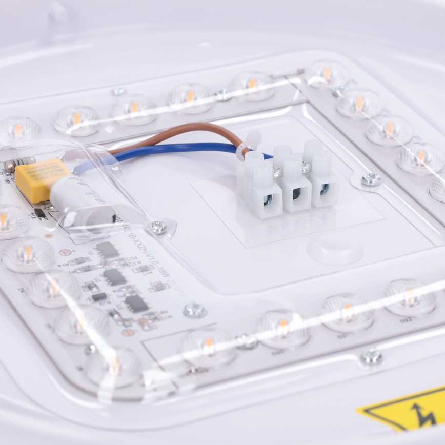 BRILAGI - LED griestu gaismeklis PILANA LED/24W/230V ozols/zelts Ø 30 cm