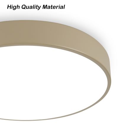 Brilagi - LED griestu gaismeklis POOL LED/36W/230V 3000/4500/6000K Ø 30 cm bēša
