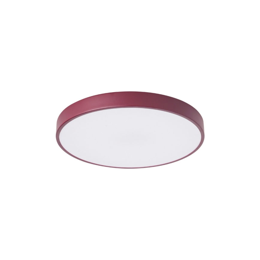 Brilagi - LED griestu lampa POOL LED/48W/230V 3000/4000/6000K Ø 40 cm burgundy