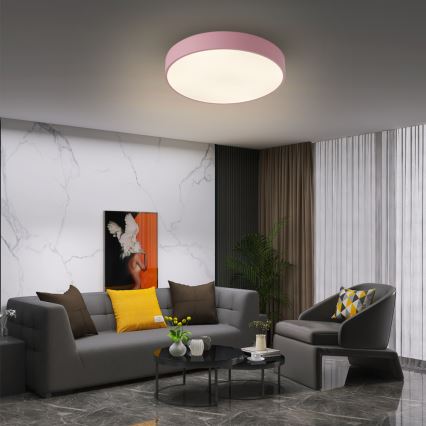 Brilagi - LED griestu lampa POOL LED/48W/230V 3000/4000/6000K Ø 40 cm rozā