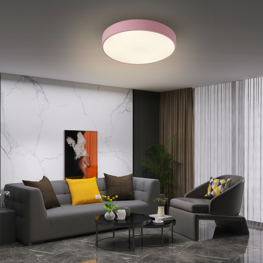 Brilagi - LED griestu lampa POOL LED/48W/230V 3000/4000/6000K Ø 40 cm rozā