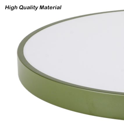 Brilagi - LED griestu lampa POOL LED/48W/230V 3000/4000/6000K Ø 40 cm zaļa