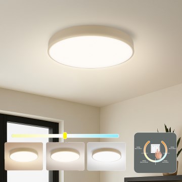 Brilagi - LED griestu gaismeklis POOL LED/48W/230V 3000/4000/6000K Ø 40 cm bēšs