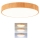 Brilagi - LED griestu gaismeklis POOL LED/48W/230V 3000/4000/6000K Ø 40 cm koka apdare