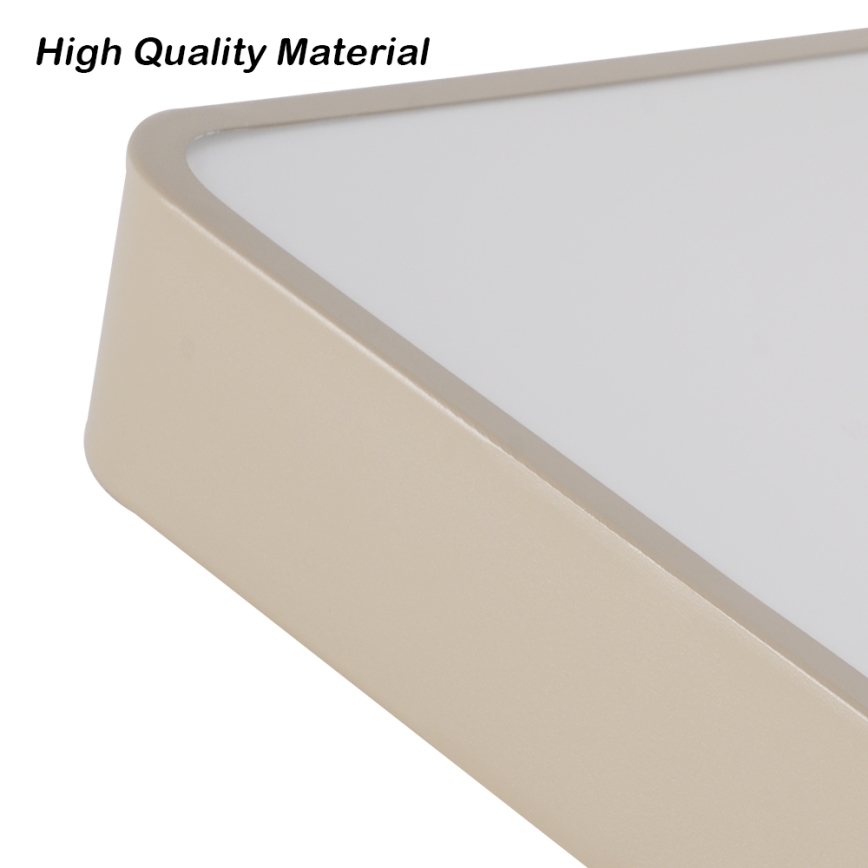 Brilagi - LED griestu gaismeklis POOL LED/48W/230V 3000/4500/6000K 50x50 cm bēšs