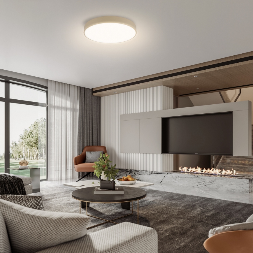 Brilagi - LED griestu lampa POOL LED/48W/230V 3000/4500/6000K Ø 40 cm bēša