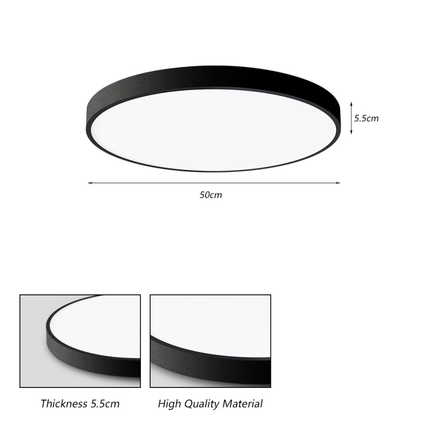 Brilagi - LED griestu gaismeklis POOL LED/60W/230V 3000/4000/6000K 50 cm