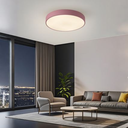 Brilagi - LED griestu gaismeklis POOL LED/60W/230V 3000/4000/6000K Ø 50 cm rozā