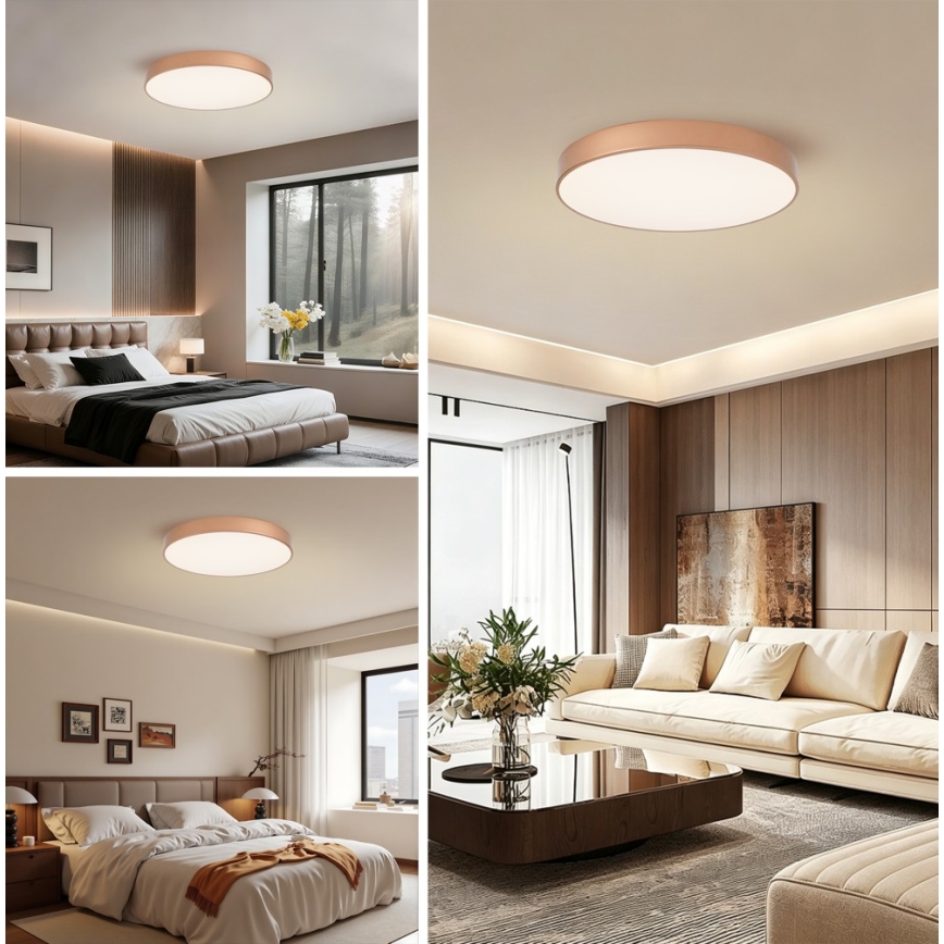 BRILAGI - LED griestu gaismeklis POOL LED/60W/230V 3000/4000/6000K Ø 60 cm miedzains