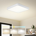 Brilagi - LED griestu gaismeklis POOL SQUARE LED/36W/230V 3000/4500/6000K 40x40 cm balts