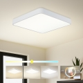 Brilagi - LED griestu gaismeklis POOL SQUARE LED/48W/230V 3000/4000/6000K 50x50 cm balta