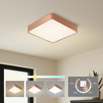 BRILAGI - LED griestu gaismeklis POOL SQUARE LED/48W/230V 3000/4000/6000K 50x50 cm bronzas krāsā