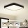 Brilagi - LED griestu gaismeklis POOL SQUARE LED/48W/230V 3000/4000/6000K 50x50 cm melns