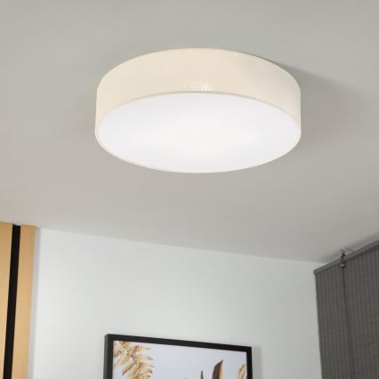 Brilagi - LED griestu gaismeklis SIRIJA, 4×E27/60W, 230V, Ø60 cm, krēmkrāsa