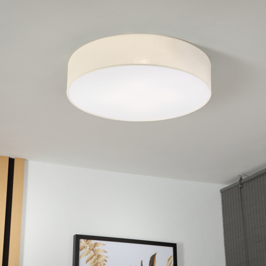 Brilagi - LED griestu gaismeklis SIRIJA, 4×E27/60W, 230V, Ø60 cm, krēmkrāsa