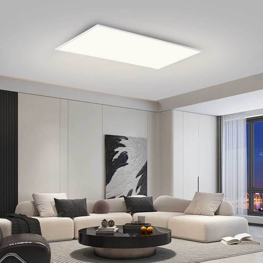 Brilagi - LED griestu gaismeklis SLIMFRAME LED/80W/230V 120x60 cm 3000/4000/6000K balta