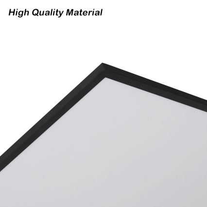 Brilagi - SLIMFRAME LED griestu gaismeklis LED/80W/230V 120x60 cm 3000/4000/6000K melns