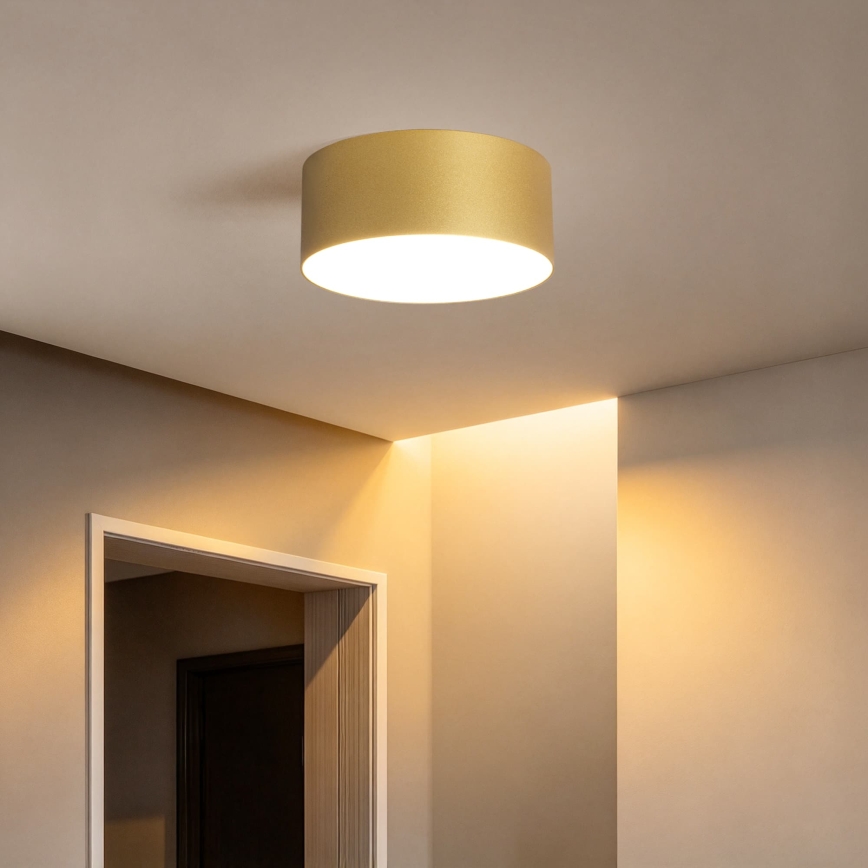 BRILAGI - LED Vannas istabas griestu lampa FORIS LED/20W/230V Ø 15 cm zelta IP44