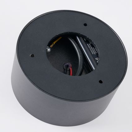 Brilagi - LED vannas istabas griestu lampa FORIS LED/9W/230V Ø 9 cm antracīta IP44 CRI 90